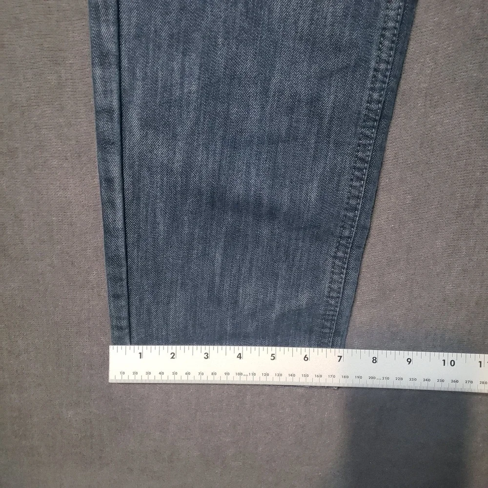 Paperdenim&cloth Jeans Mens 30x32 Blue Straight Leg Dark Wash Denim Pants